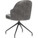 Bretta Overcast Grey Swivel Dining Chair, Swivel